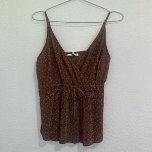 A&F Brown Tank Top